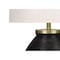 Monarch Specialties Lighting, 25 in.H, Table Lamp, Black Concrete, Ivory / Cream Shade, Contemporary I 9715 - alternate 6